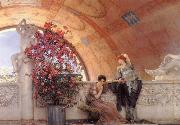 Alma-Tadema, Sir Lawrence Unconscious Rivals, Spain oil painting artist